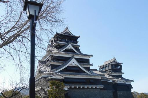 熊本城 熊本城,くまもと城,城の写真素材