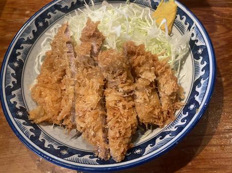 Photo, loose cutlet, mustard, cabbage, 