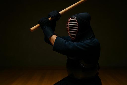 剣道の打突動作 剣道の打突動作の写真