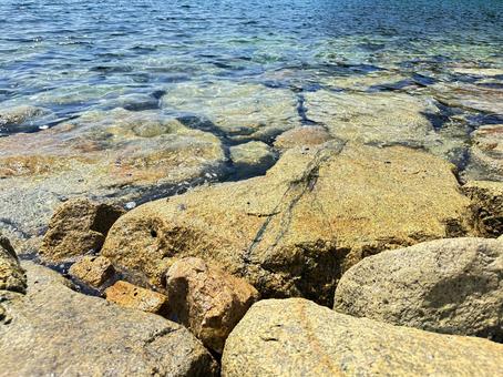 海岸沿い 護岸 海岸沿い 護岸の写真