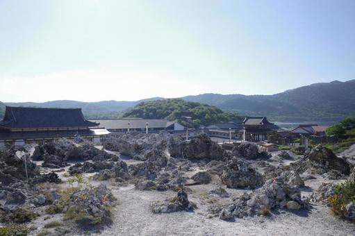 恐山 恐山 恐山,山,青森の写真素材