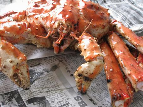 タラバガニ 蟹 海鮮 タラバガニ 蟹 海鮮の写真