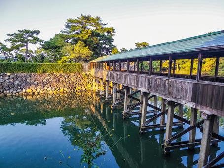 【香川県】高松市・玉藻公園 玉藻公園,高松城跡,高松市の写真素材