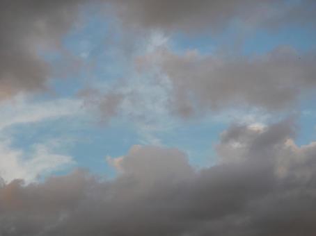 空 空 夕暮れ,空,そらの写真素材