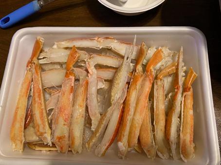 蟹 蟹 蟹,冷凍カニ,通販の写真素材