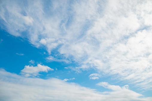 空背景秋空 空背景秋空の写真