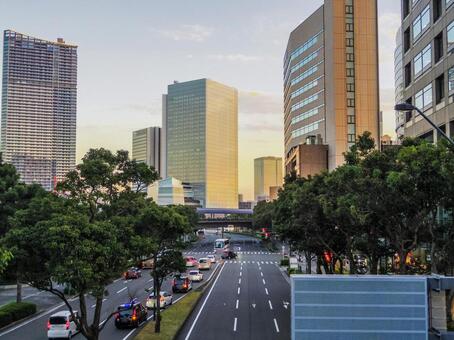 【神奈川県】横浜・みなとみらい みなとみらい,横浜,桜木町の写真素材