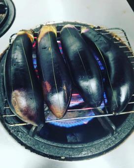 焼き茄子 焼き茄子の写真