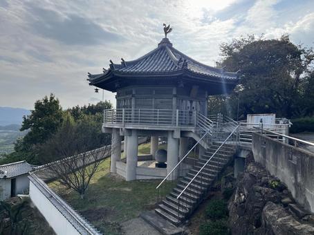 天夢殿 香川県,三豊市,朝日山森林公園の写真素材