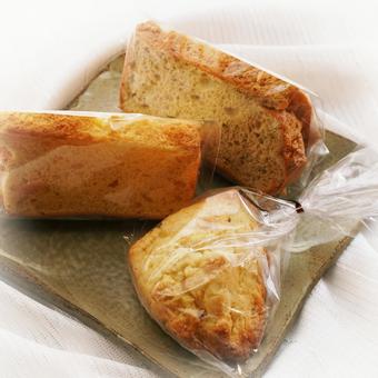 Assorted baked goods on a plate, JPG