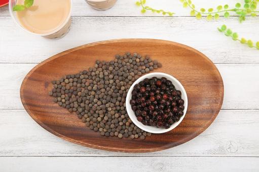 ブラックタピオカ タピオカ,ブラックタピオカ,タピオカブラックの写真素材