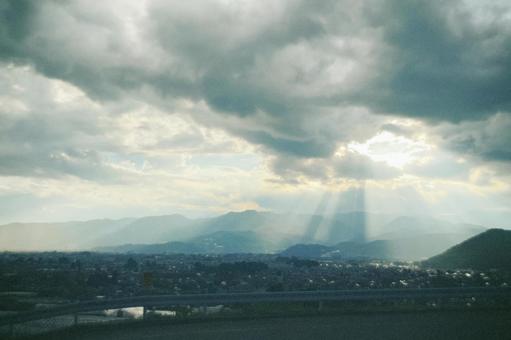 光の放射 光の放射 風景,絶景,景観の写真素材