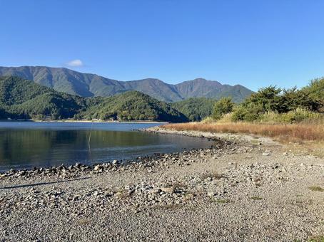 釣り_河口湖 釣り_河口湖 河口湖,釣り,ボードの写真素材