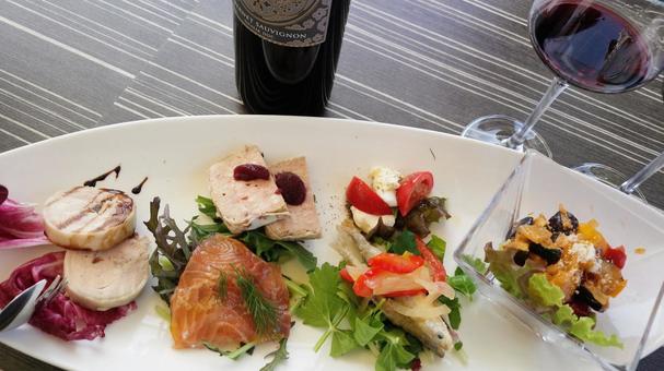 イタリアン　前菜　1 イタリアン,前菜,ランチの写真素材