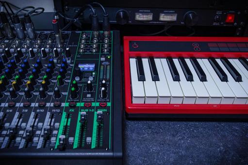 DTM daw,dtm,音楽制作の写真素材