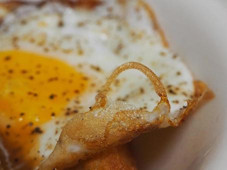 目玉焼き 目玉焼きの写真