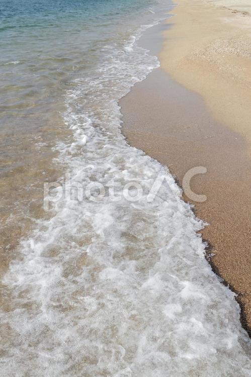 波打ち際… 海,波,海岸の写真素材
