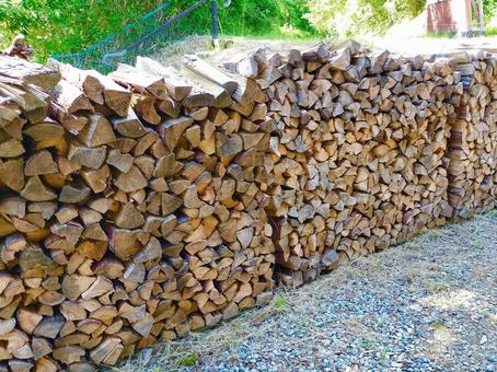Firewood pile, JPG