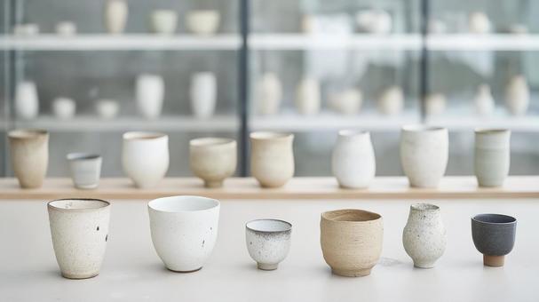 陶芸作品の展示、焼き物日本文化 陶芸作品の展示、焼き物日本文化の写真