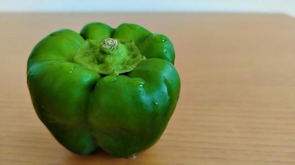 Bell pepper 005, ijo mrico, pieman, sayuran, JPG