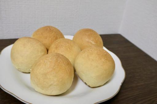 丸パン 丸パン,パン,美味しいの写真素材