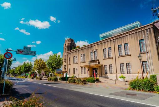【鳥取】わらべ館 鳥取,鳥取駅,駅前の写真素材