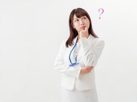Image of young career woman doubt Image of young career woman doubt