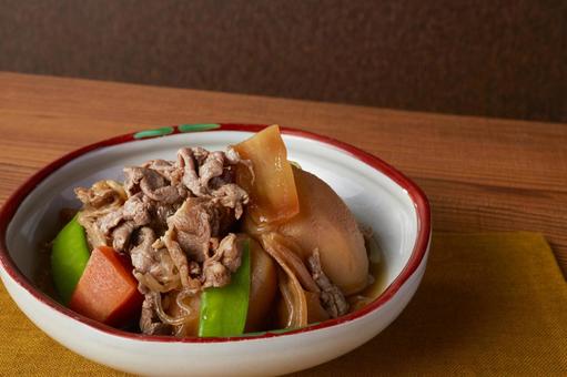 肉じゃが 肉じゃが 肉じゃが,煮物,和食の写真素材