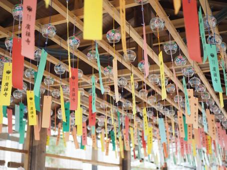 風鈴寺の廣禅寺 風鈴,寺,廣禅寺の写真素材