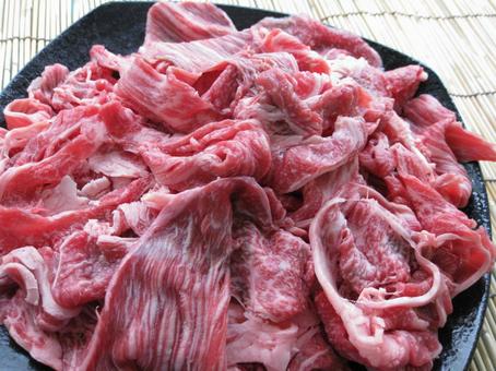 牛肉 しゃぶしゃぶ すき焼き用 牛肉 しゃぶしゃぶ すき焼き用の写真