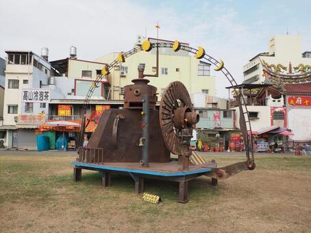 台湾 高雄 哈瑪星鉄道文化園区9 台湾,高雄,哈瑪星鉄道文化園区の写真素材