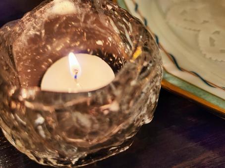 Glassware and candles, JPG Glassware and candles, JPG