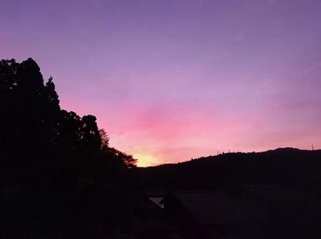 朝焼け 朝焼けの写真