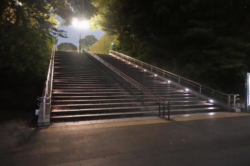 階段 階段 階段,段差,上野の写真素材