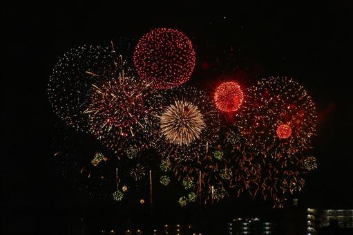 花火大会 花火大会の写真