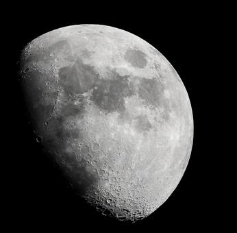 上弦の月 上弦の月 月,上弦の月,高解像度の写真素材