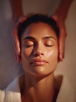 安らぎのフェイシャル:心身のリラックス 安らぎのフェイシャル:心身のリラックスの写真