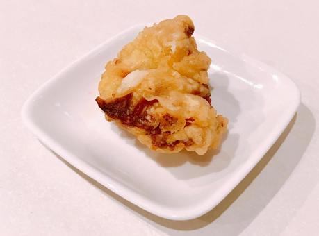 鶏天 鶏天,とり天,郷土料理の写真素材