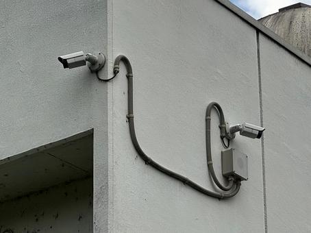 防犯カメラ 防犯カメラ 監視カメラ,防犯カメラ,監視の写真素材