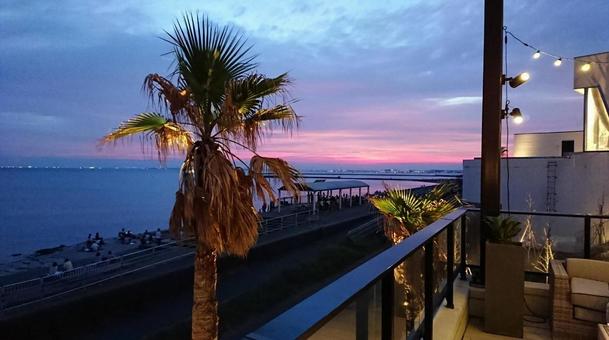 夕景 夕景の写真