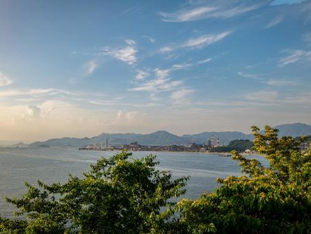 音戸の絶景 音戸の絶景,呉市,海の写真素材