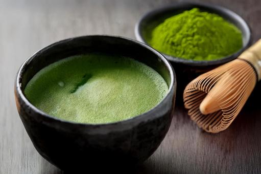 温かい抹茶 抹茶,緑茶,グリーンティーの写真素材