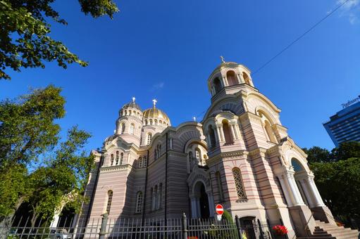 ロシア正教会 ロシア正教会 ロシア正教会,正教会,新市街の写真素材