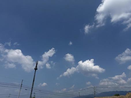 空 自然,あお,風景の写真素材