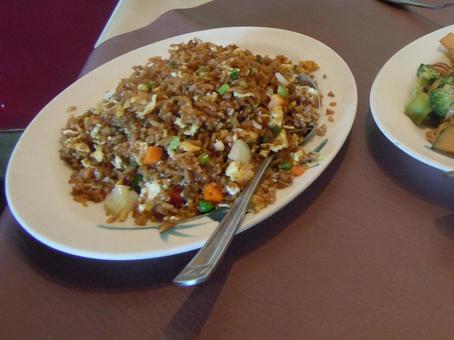 チャーハン チャーハン チャーハン,中華,おいしいの写真素材