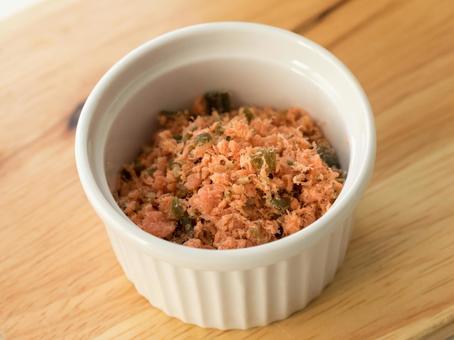 鮭ほぐし 鮭フレーク 鮭ほぐし 鮭フレーク 鮭ほぐし,鮭フレーク,ふりかけの写真素材