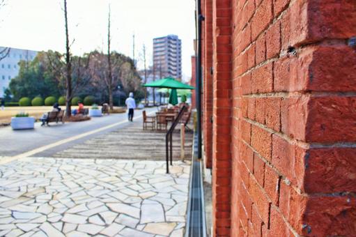 ノリタケの森 ノリタケの森 レンガ,建物,街並みの写真素材