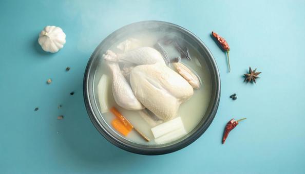 参鶏湯 参鶏湯の写真