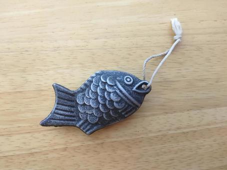鉄魚 鉄魚 鉄,鋳物,魚の写真素材