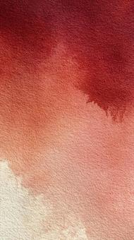 柔らかな赤のグラデーションの写真